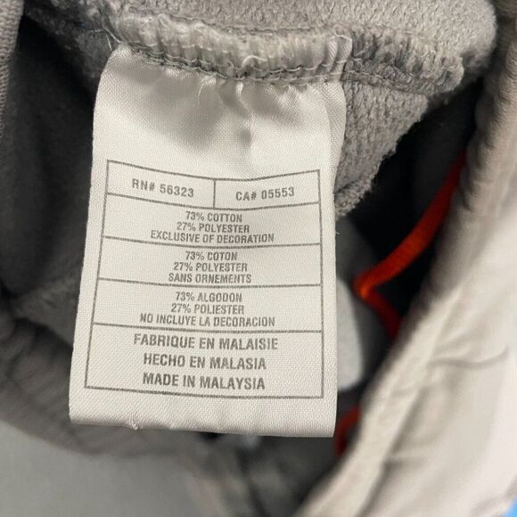 VTG Nike Shorts Men M Gray Blue Athletic Pull On Fleece Y2K - Picture 7 of 14